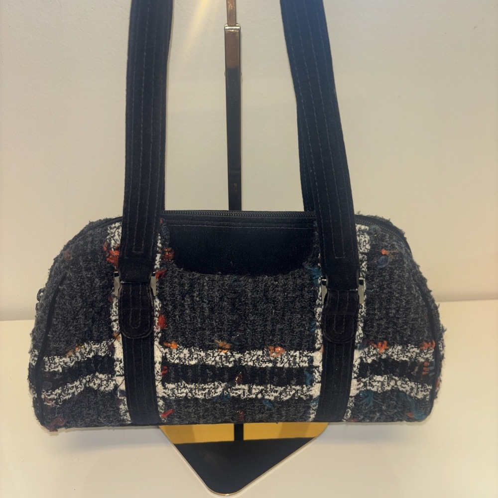 Vera Bradley Wool Limited Edition Plaid Handbag/Purse